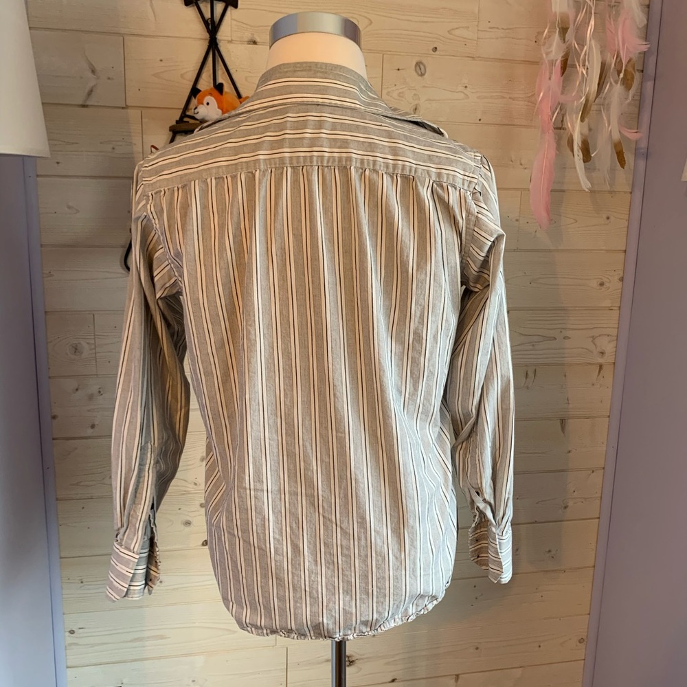 Striped button up - Picture 3 of 6